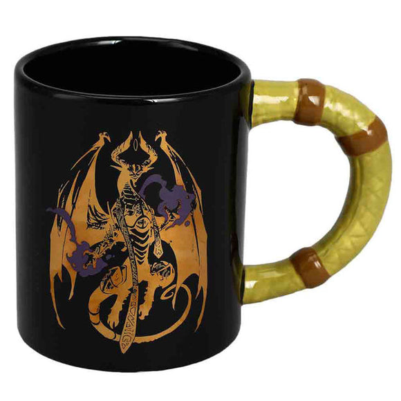MTG Dragon Sculpted Ceramic Mug