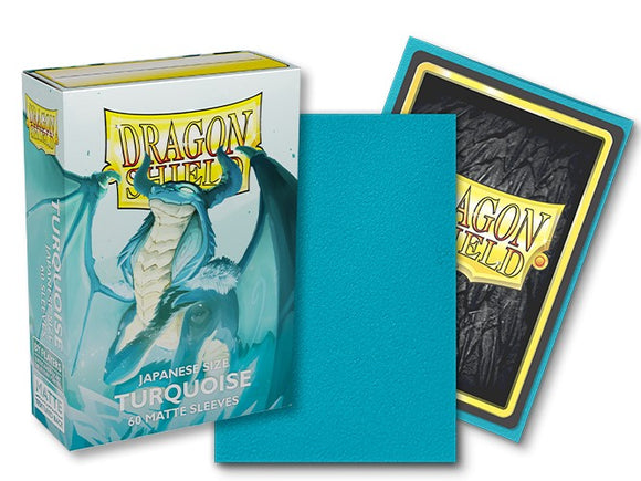 Dragon Shield 60CT Japanese - Matte Turquoise