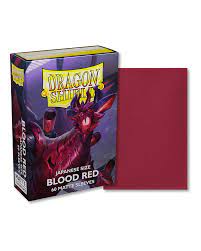 Dragon Shield 60CT Japanese - Matte Blood Red
