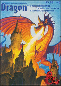 Dungeons & Dragons Dragon Mag 69 Magnet 2.5" x 3.5"