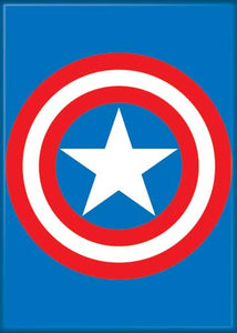 Marvel Comics¬© Captain America Shield Magnet 2.5" x 3.5"