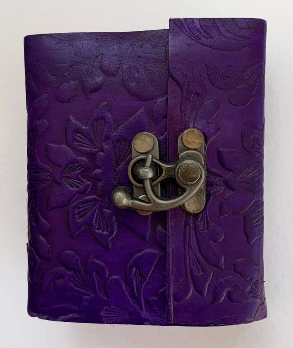 Purple Embossed  journal ~ 3