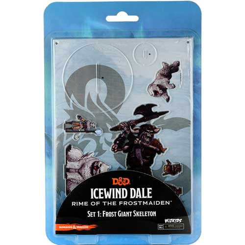 Icewind Dale 2D Minis - Acrylic Set 1: Frost Giant Skeleton