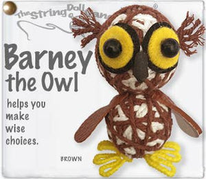 Barney the Owl Keychain