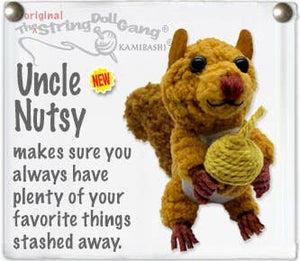 Uncle Nutsy Keychain