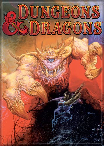 Dungeons & Dragons Motp Cover Art Magnet 2.5