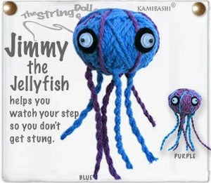 Jimmy the Jellyfish Keychain