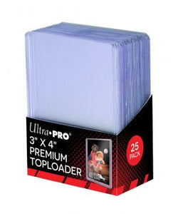 Ultra Pro 3x4 Premium Toploader 25ct