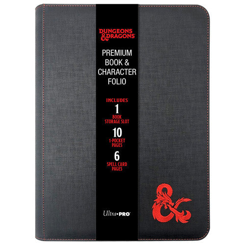 D&D Premium Zippered Book & Portfolio