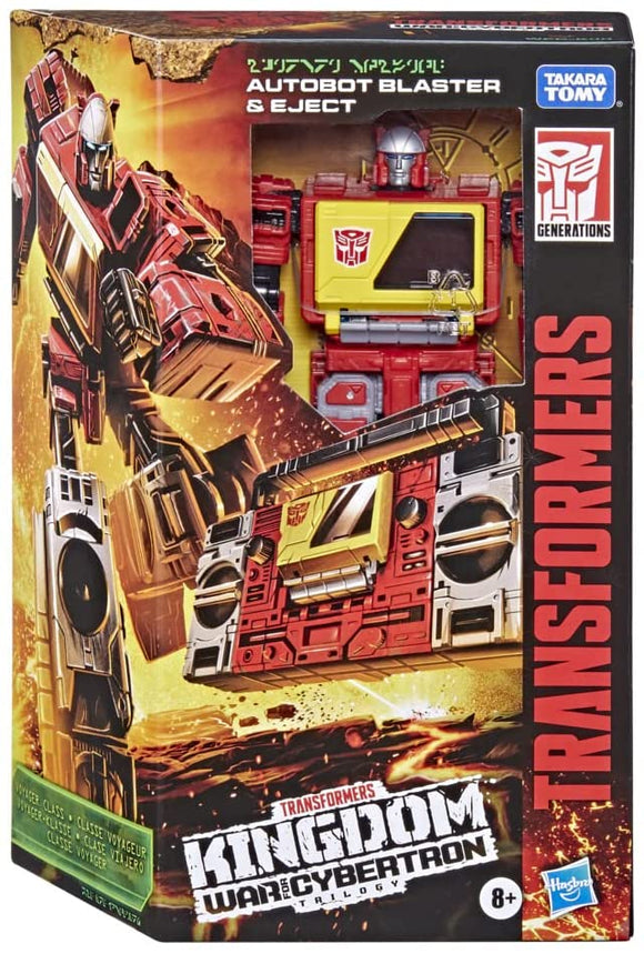 Transformers Kingdom War for Cybertron: Autobot Blaster & Eject (WFC-K44)