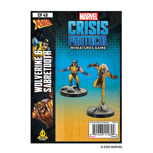 Crisis Protocol - Wolverine & Sabretooth