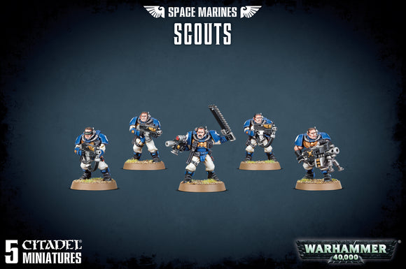 Space marine scouts