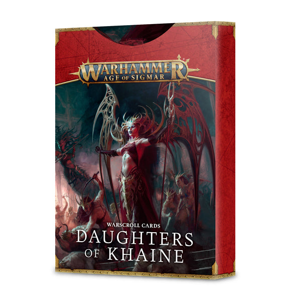 Warscroll Cards: Daughters of Khaine - 2022