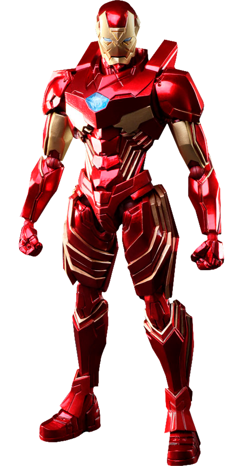 Iron Man Action Figure - Bring Arts Marvel Universe Variant (Square Enix)