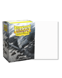 Dragon Shield Standard 100CT - Matte Dual Snow